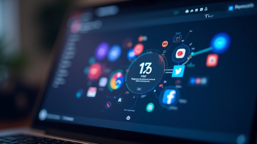 Schermo che mostra animazioni SVG interactive, icone che cambiano colore e forma con effetti fluidi