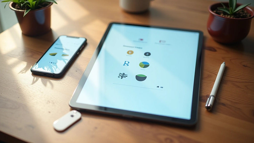 Tablet e smartphone affiancati che mostrano la stessa icona SVG che rimane perfettamente nitida su entrambi gli schermi, con diverse densità di pixel